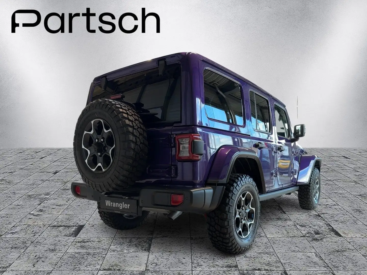 Jeep Wrangler Rubicon PHEV 2.0 AT 4xe Soft- & Hardtop Blau - 2
