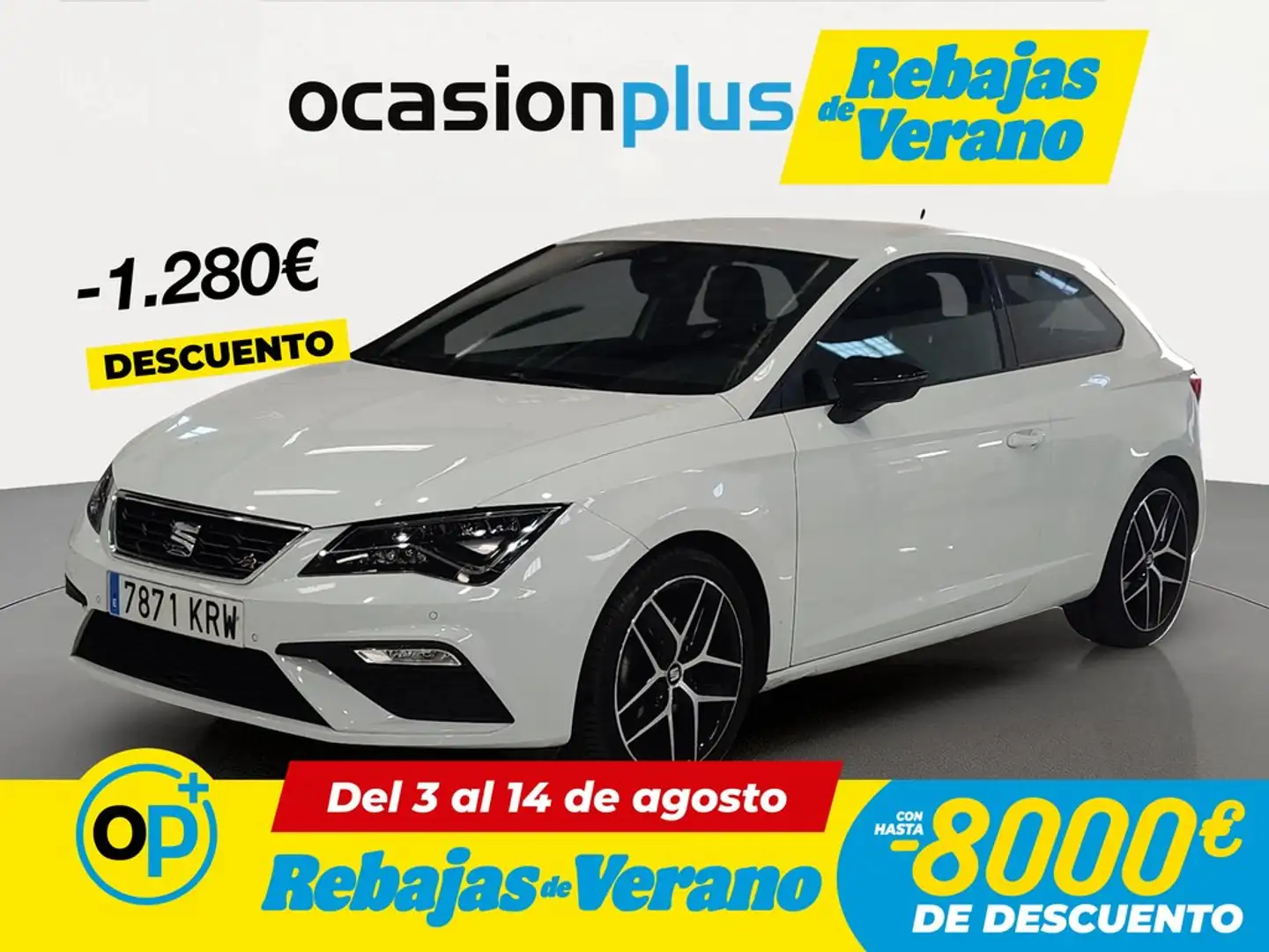 SEAT Leon SC 2.0TDI CR S&S FR 150 Blanco - 1