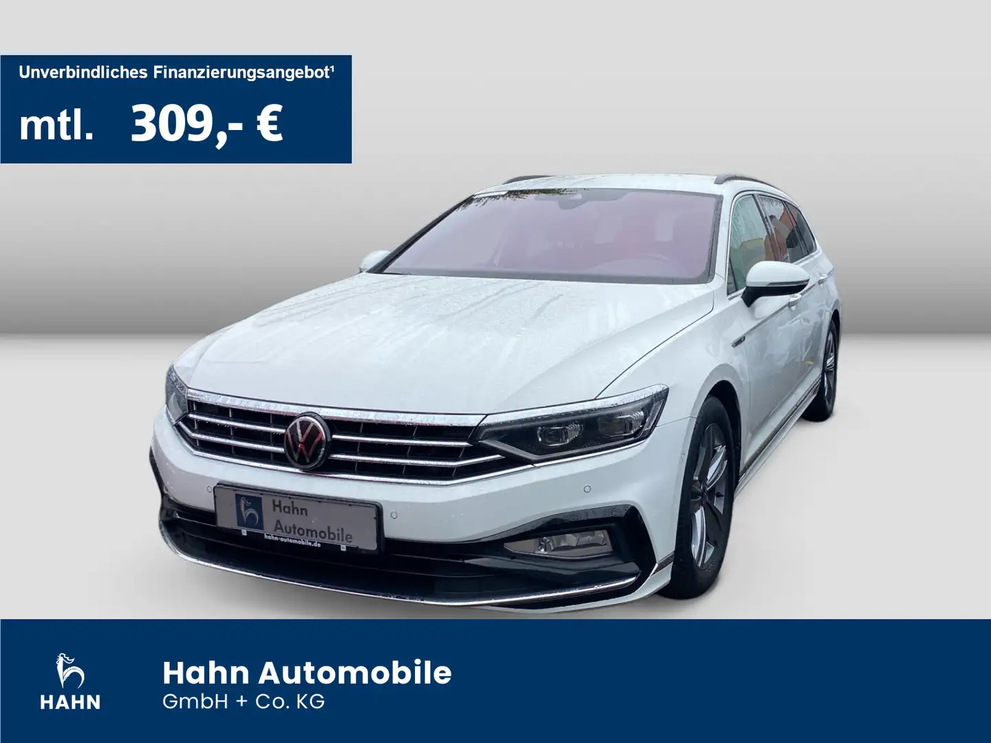 Volkswagen Passat Variant 2.0TDI DSG Business R-Line AHK Wit - 1