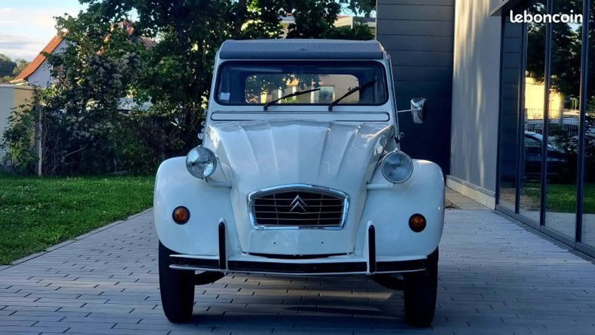 Citroen 2CV 2 CV 6 Blanc - 2