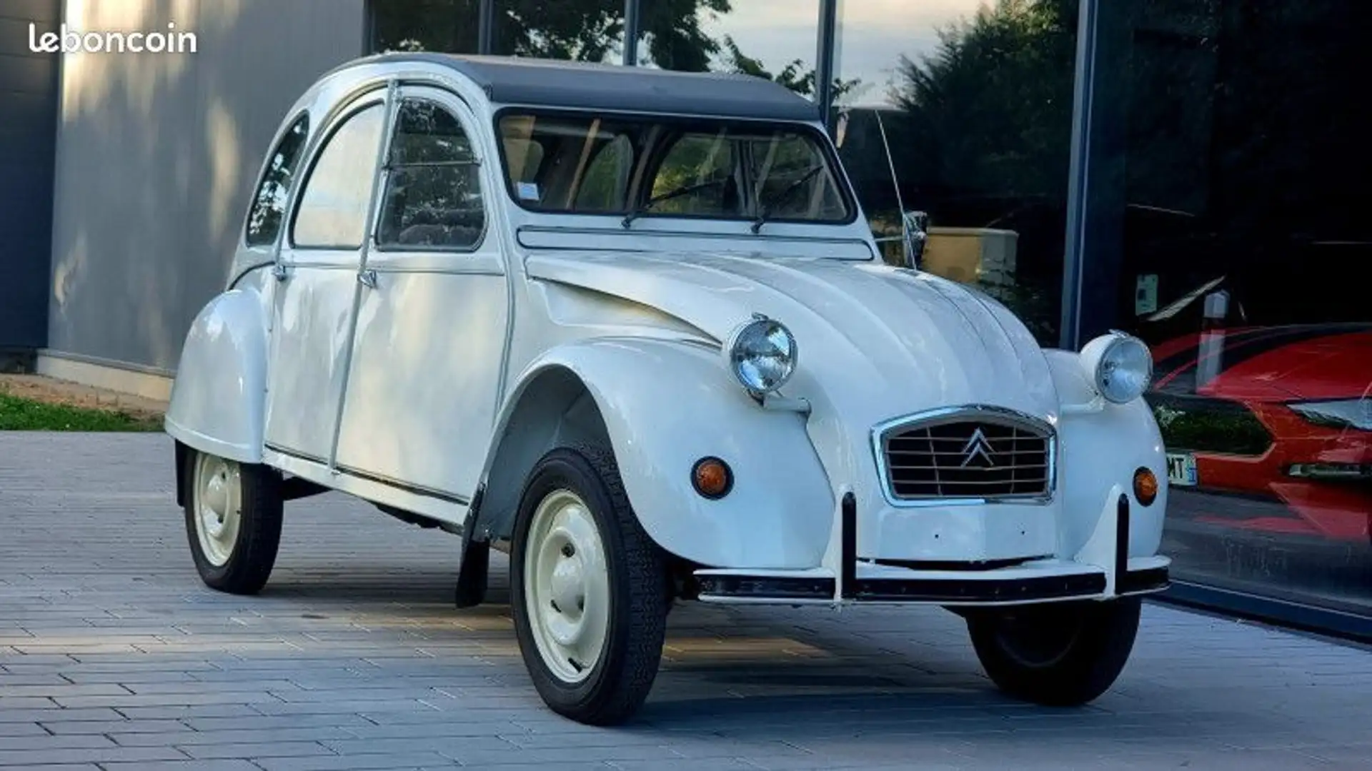 Citroen 2CV 2 CV 6 Blanc - 1