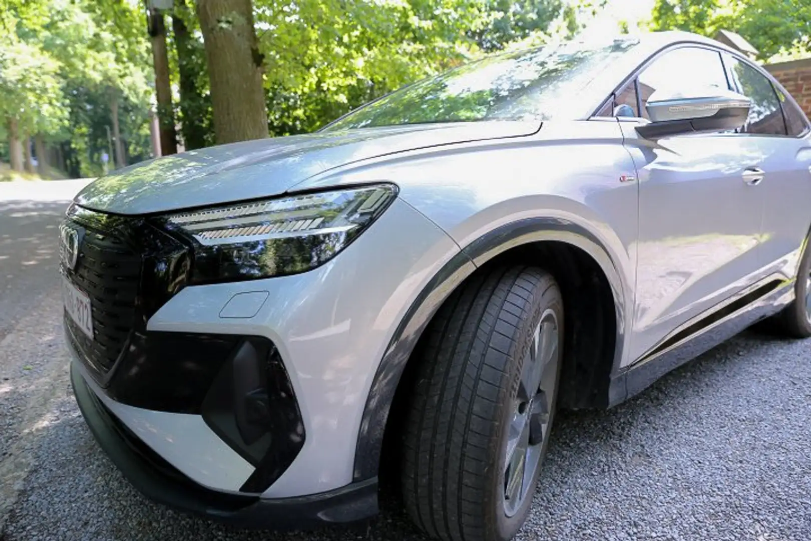 Audi Q4 e-tron Q4 e-Tron 82 kWh 45 Quattro S line Argent - 2