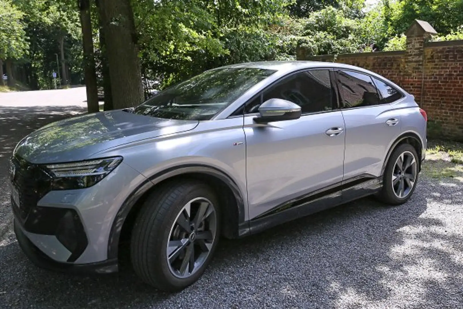 Audi Q4 e-tron Q4 e-Tron 82 kWh 45 Quattro S line Argent - 1