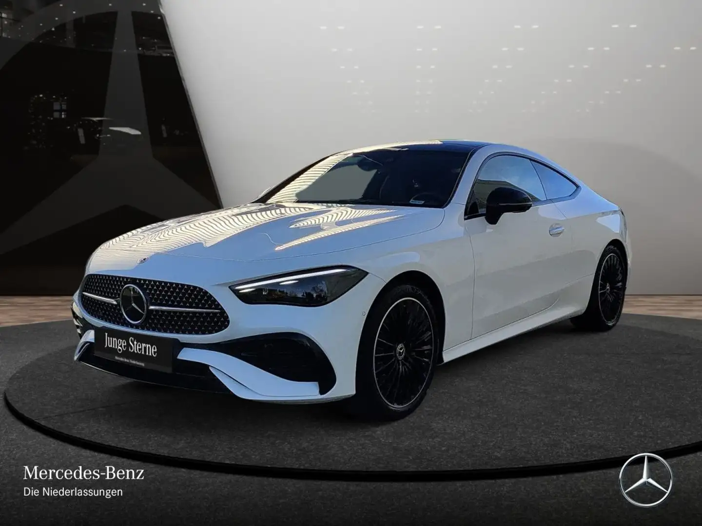 Mercedes-Benz CLE 200 AMG+NIGHT+PANO+360+BURMESTER+KEYLESS+9G Weiß - 2