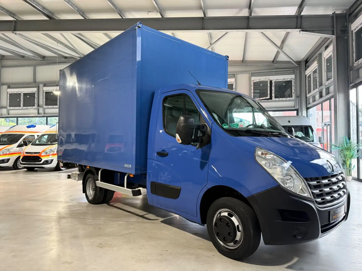 Renault Master III KOFFER L4H3*KLIMA*LBW*5,0T*63.500KM Blau - 2