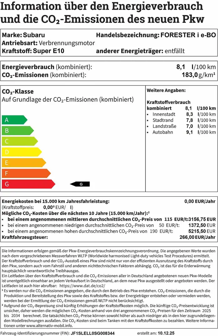 Subaru Forester i e-BOXER 2.0 AWD Gri - 1