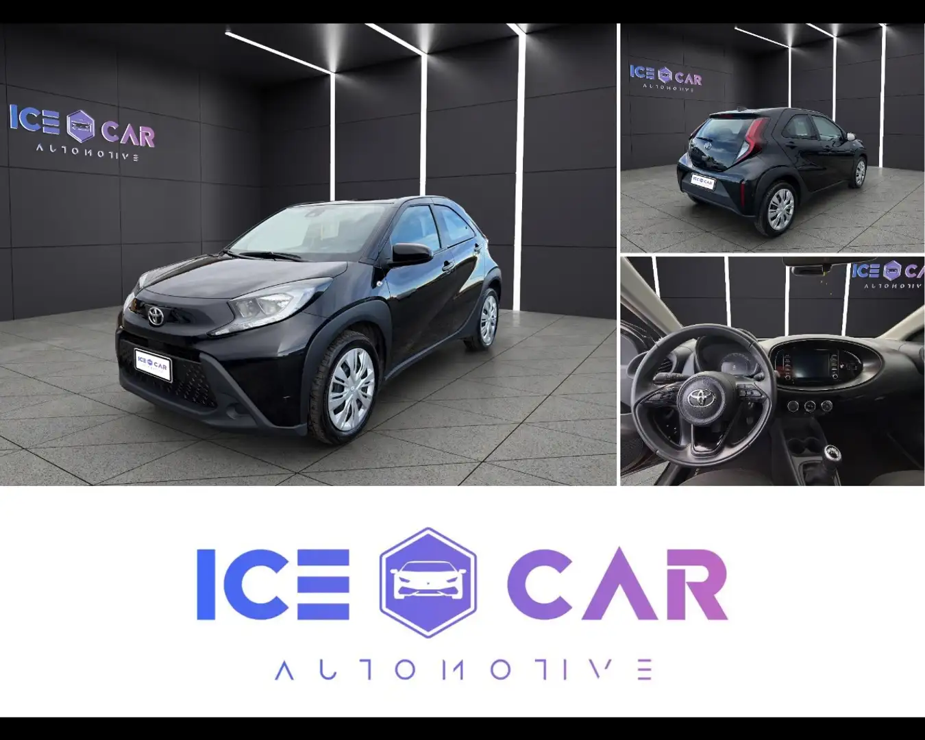 Toyota Aygo X - Aygo X 1.0 VVT-i 72 CV 5 porte Active Nero - 1