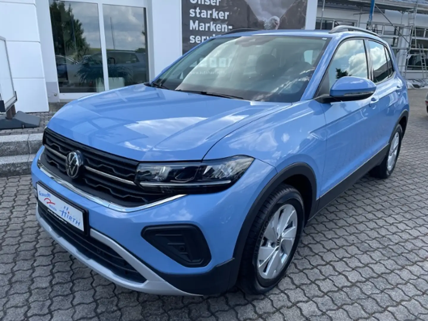 Volkswagen T-Cross Life 1.0 TSI KLIMA LED ALU Blau - 2