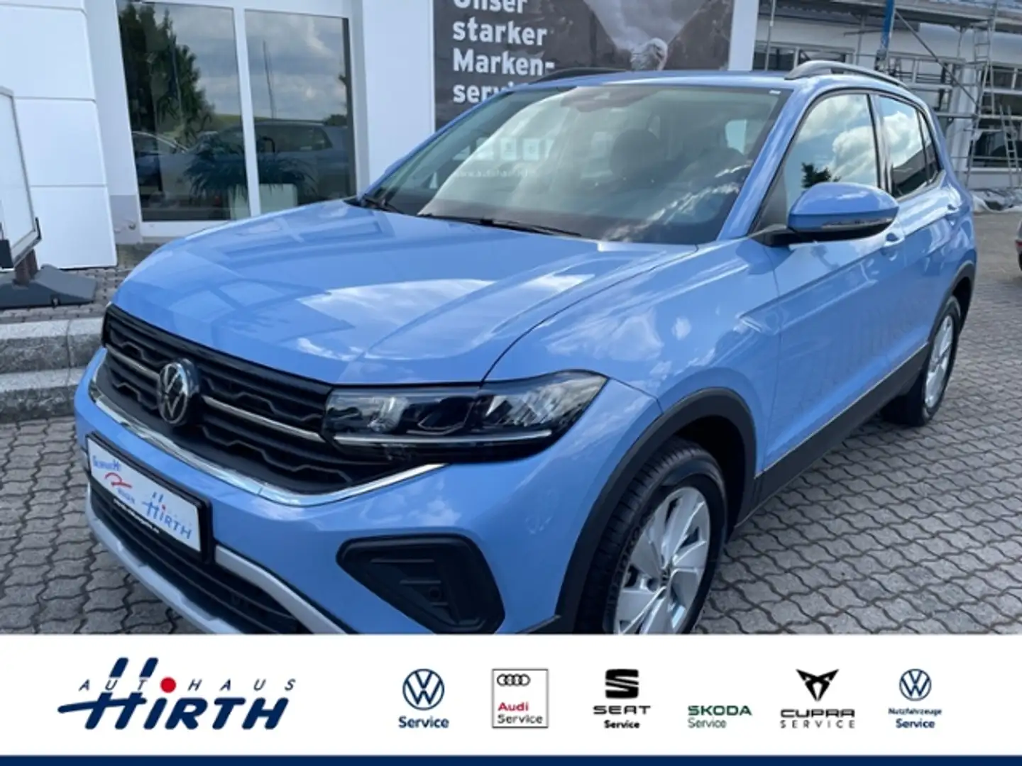 Volkswagen T-Cross Life 1.0 TSI KLIMA LED ALU Blau - 1
