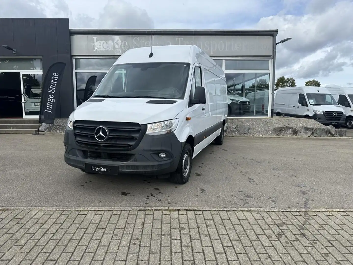 Mercedes-Benz Sprinter 317 CDI KA/MAXI/L3H2/4325/MBUX/KLIMA/360°/NAVI/TEM Blanc - 2