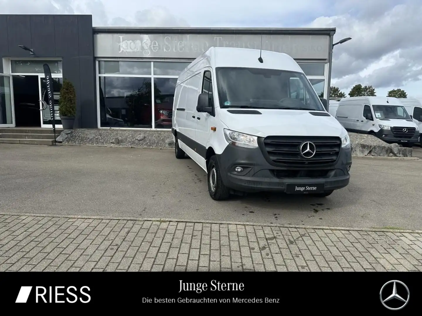 Mercedes-Benz Sprinter 317 CDI KA/MAXI/L3H2/4325/MBUX/KLIMA/360°/NAVI/TEM Blanc - 1