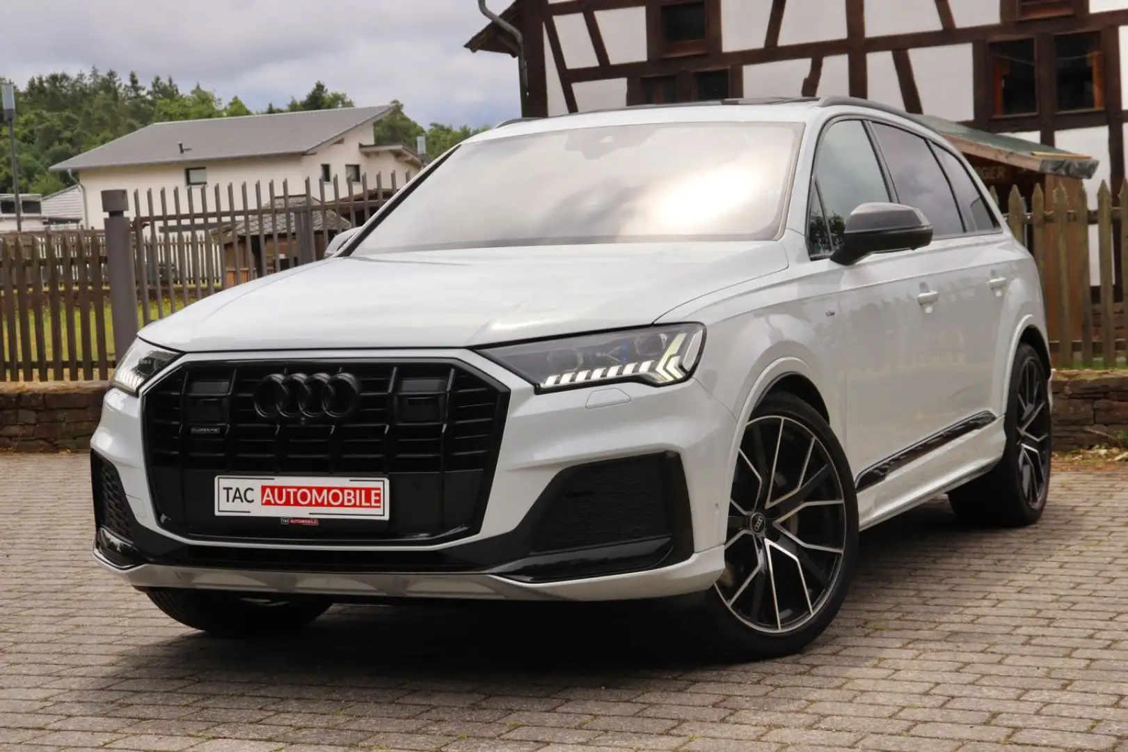Audi Q7 50TDI QU S line PANO LASER 7SI RAUTE STANDHEI Bianco - 1