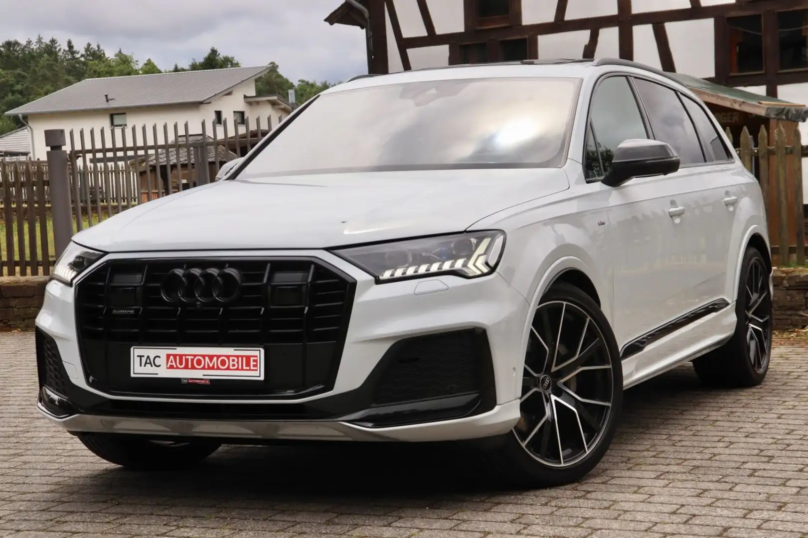 Audi Q7 50TDI QU S line PANO LASER 7SI RAUTE STANDHEI Bianco - 2