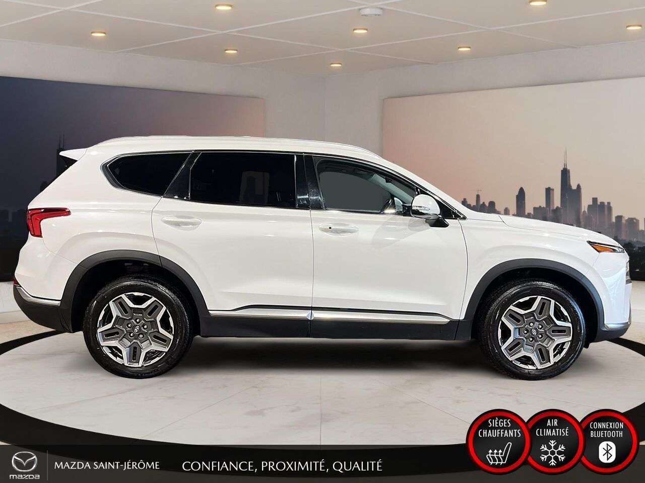 2022 Hyundai Santa Fe Preferred Trend hybride TOIT PANORAMIQUE CUIR — снимка 1