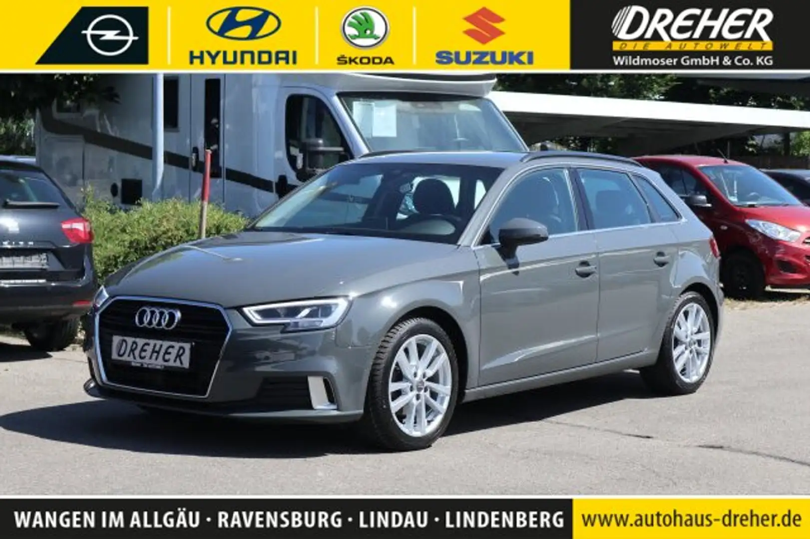 Audi A3 A3 1.5 TSI Sportback sport Navi/Autom./Klima/LED Grau - 1