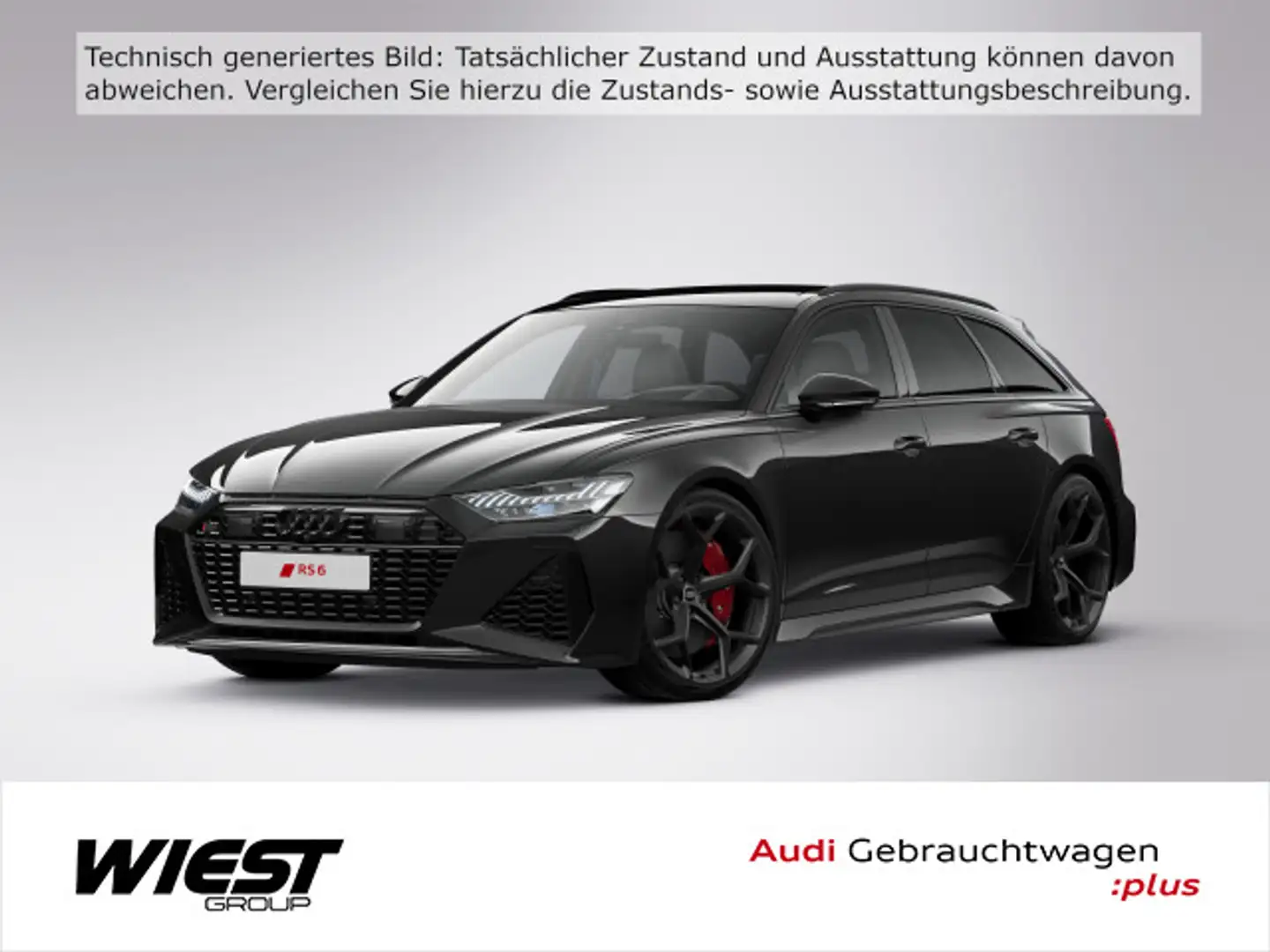 Audi RS6 tiptr. HUD HD-Matrix Pano Schwarz - 1