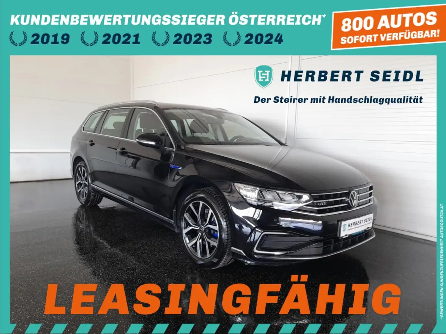Volkswagen Passat Variant GTE PHEV DSG *SKY / 17 ZOLL / LED / NAVI / ACC / KAMERA / SPORTMASSAGESITZ / TRAVEL ASSIST* Schwarz - 1