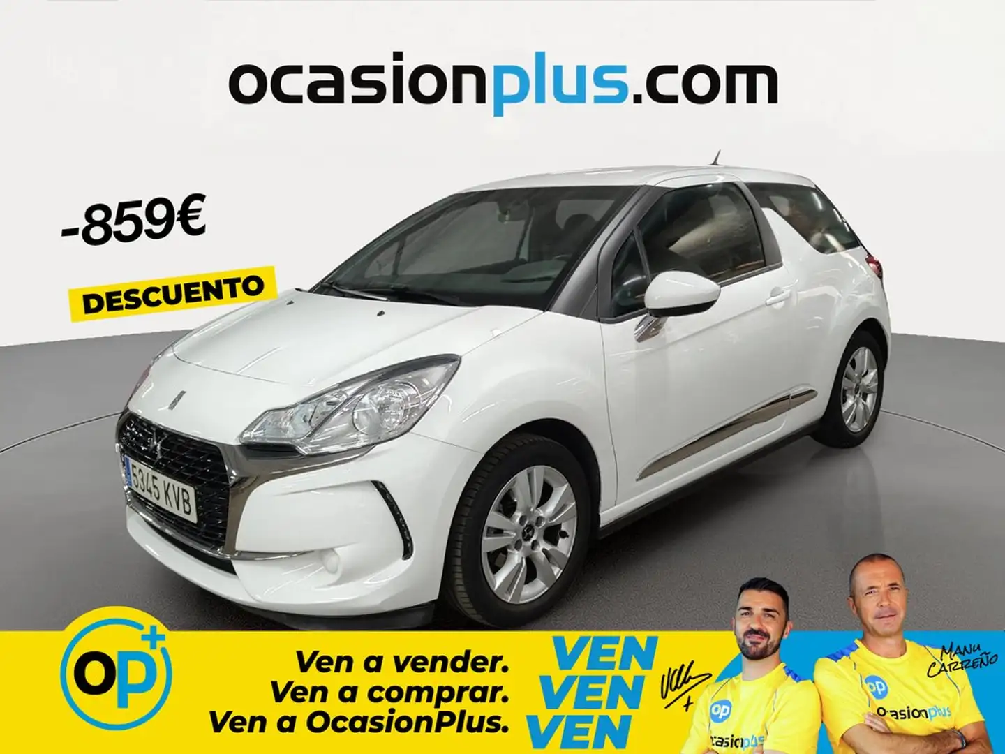 DS Automobiles DS 3 1.2 PureTech Desire 82 Blanco - 1