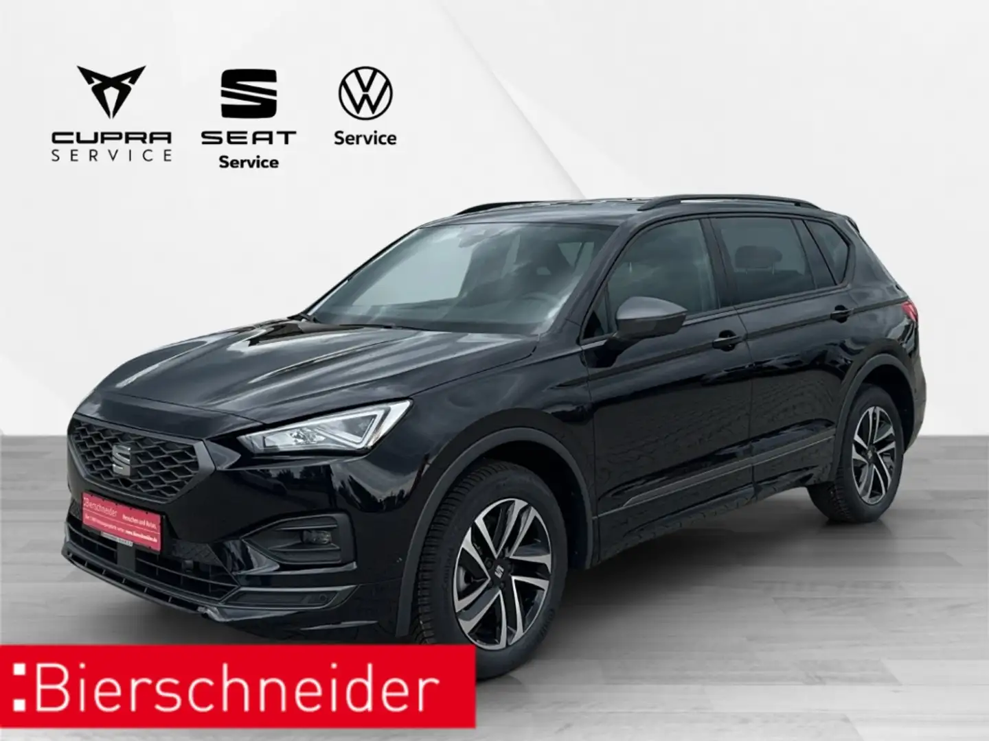 SEAT Tarraco 1.5 TSI DSG FR 7-S. 18 AHK eHeck FaPa XL Navi Kame Чёрный - 1