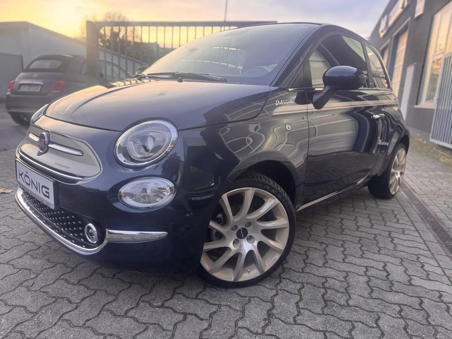 Fiat 500C Yacht Club by IRMSCHER PDC*Klimaaut.*Sport Blau - 1