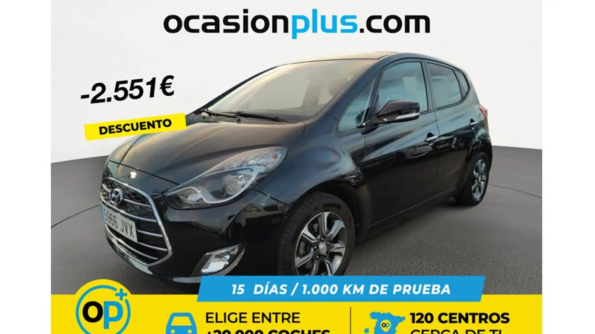 Hyundai iX20 1.6CRDI BD Tecno 115 Negro - 1