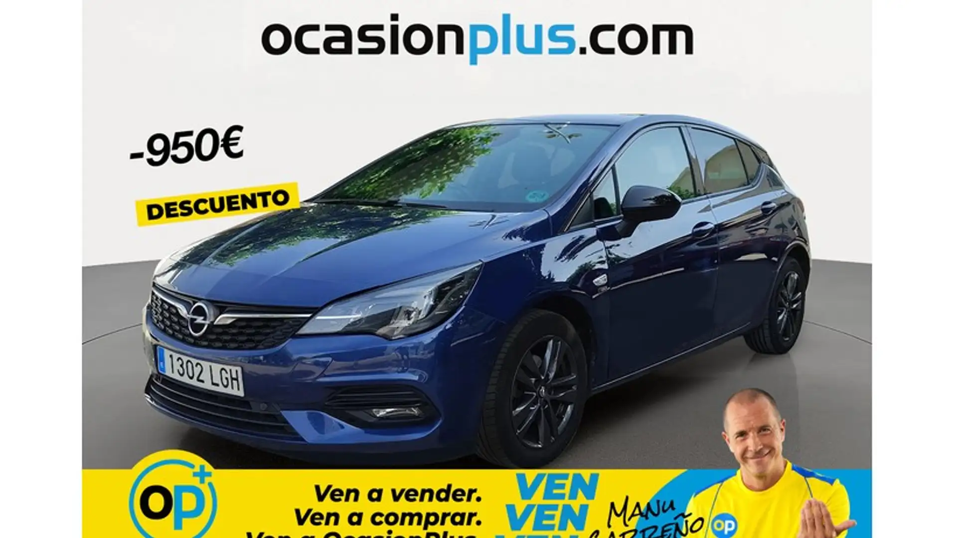 Opel Astra 1.2T S/S 2020 110 Azul - 1