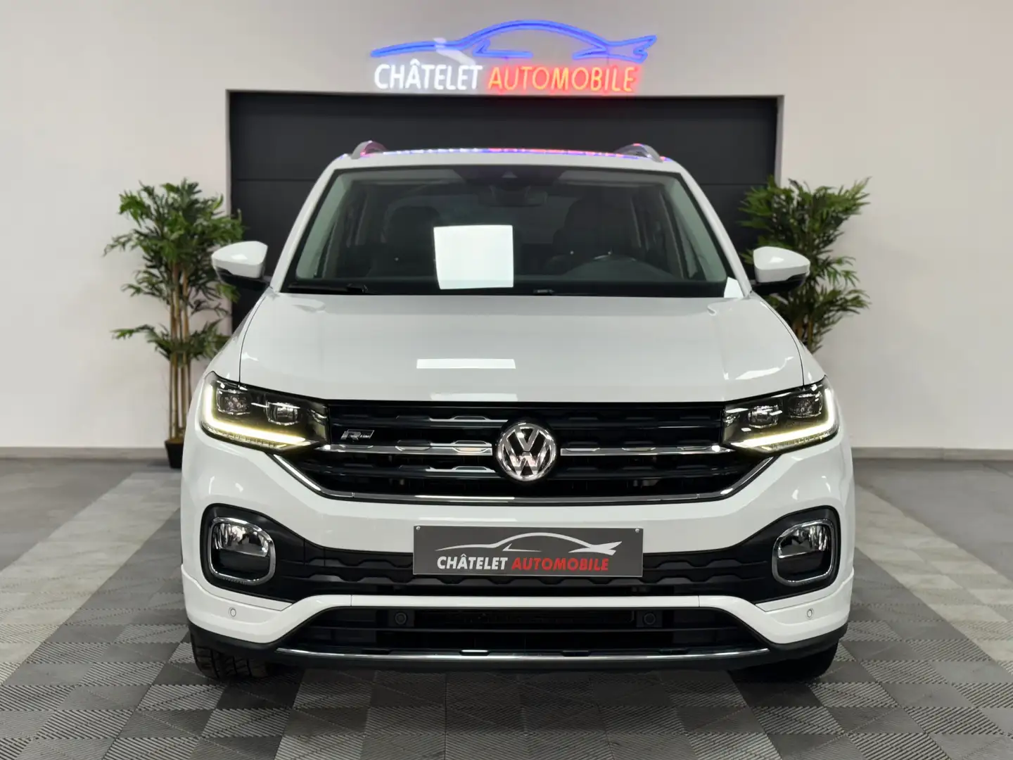 Volkswagen T-Cross 1.0 TSI R-LINE  OPF DSG Wit - 2