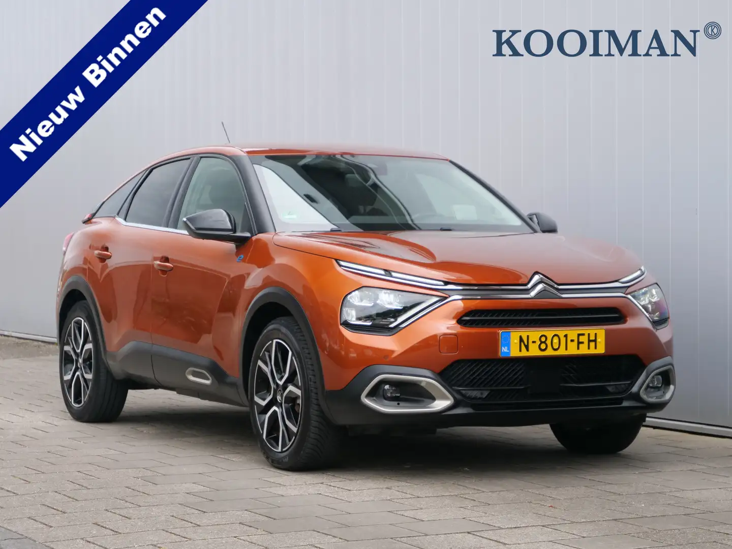 Citroen E-C4 Electric 136pk Feel Edition 50 kWh Automaat Navigatie / Cam Naranja - 1