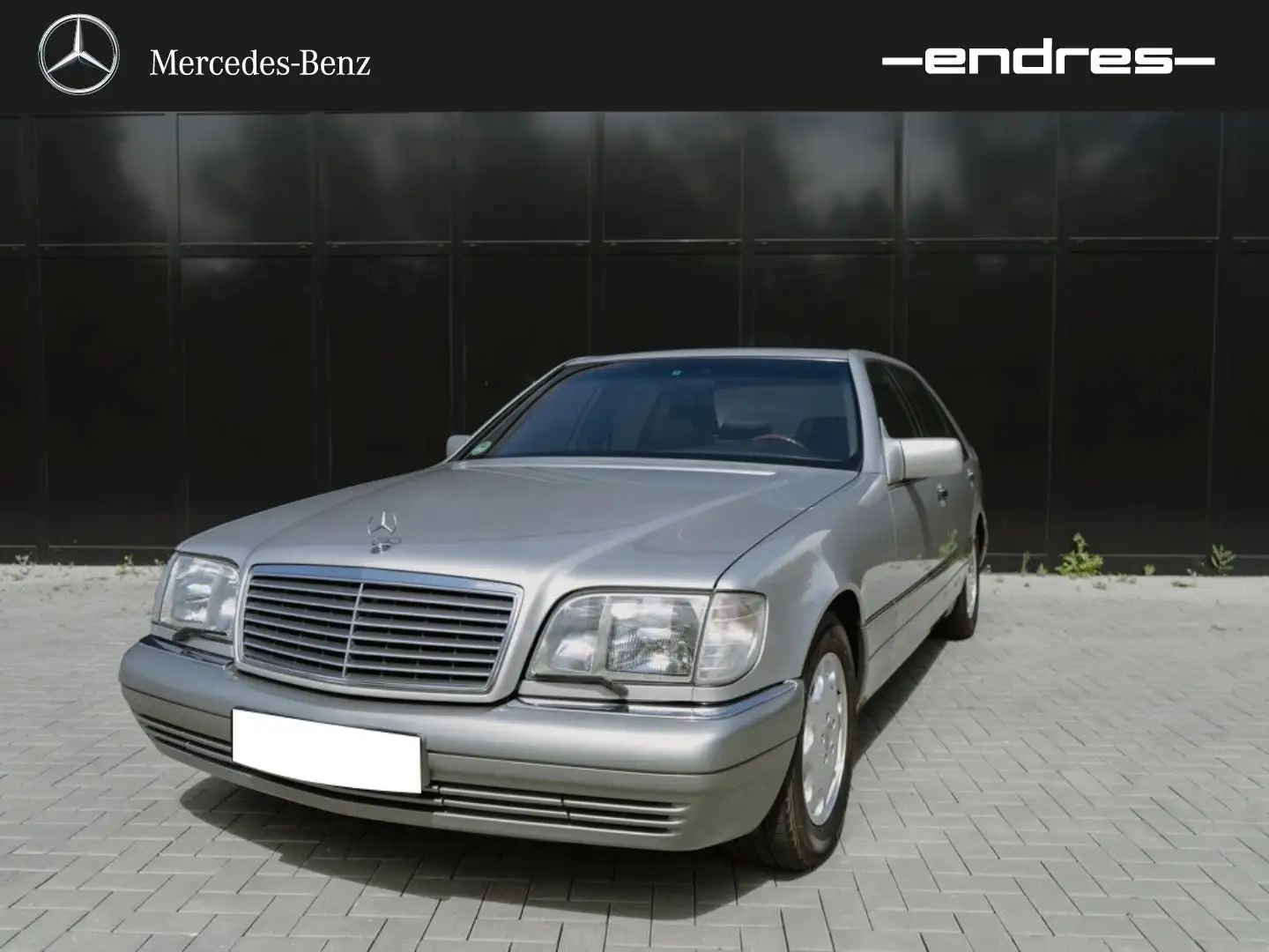 Mercedes-Benz S 600 L +SHZ+TEMPO+GLASSCHIEBEDACH+KLIMA+ srebrna - 1