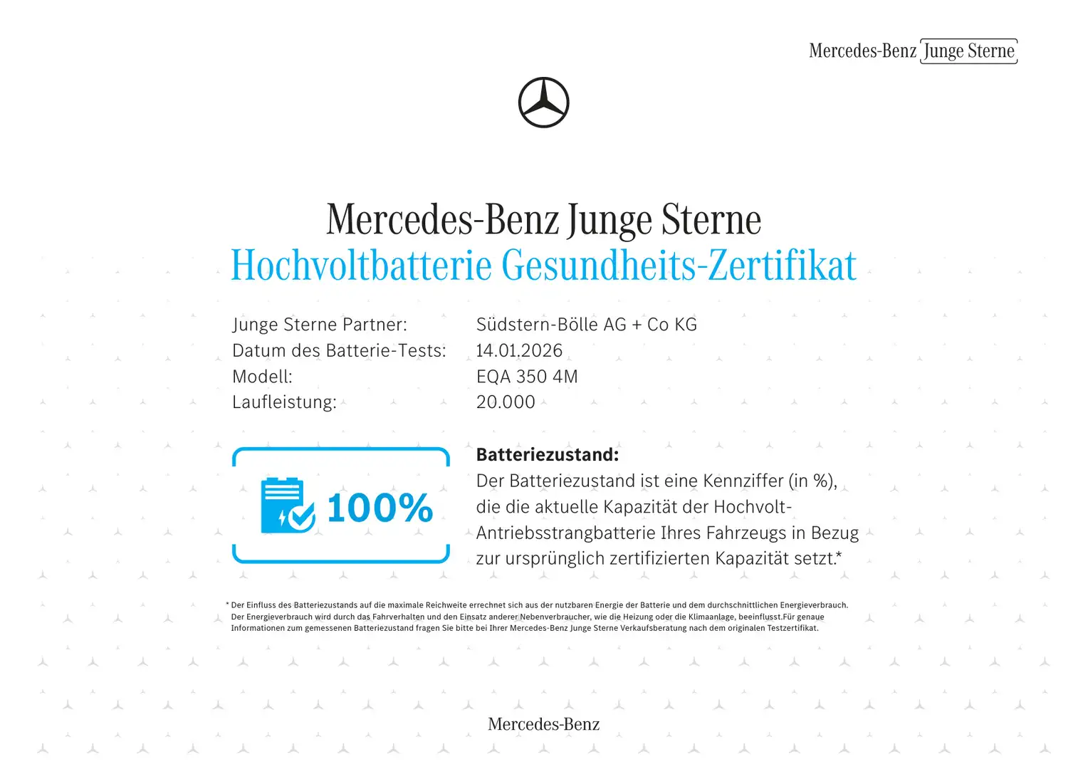 Mercedes-Benz EQA 350 4M AMG+AMBIENTE+MEMORY+BURMESTER+MBUX Blanc - 2