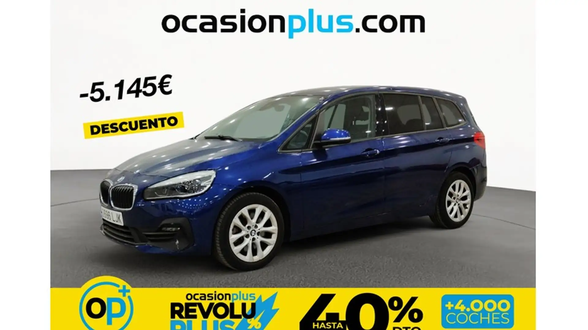 BMW 218 218dA Gran Tourer Business Azul - 1