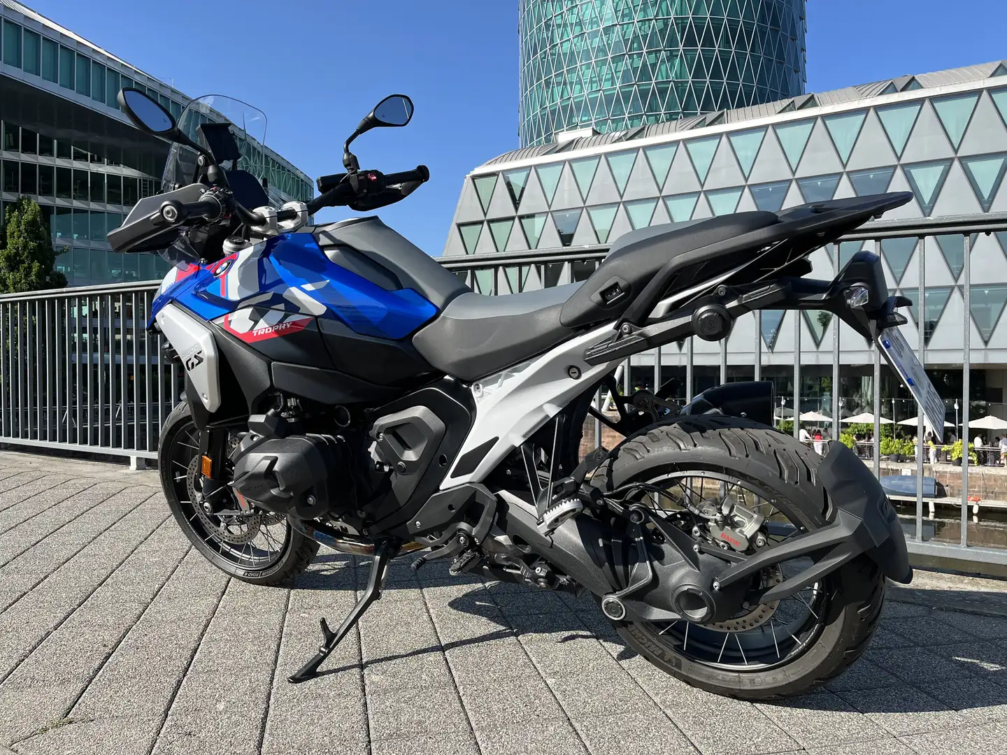 BMW R 1300 GS Trophy, 4 P., Radar etc, BMW-Service / Reifen neu, Azul - 1