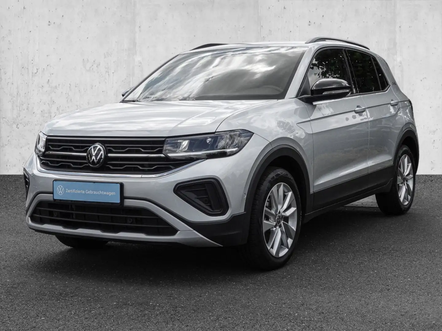 Volkswagen T-Cross 1.5 TSI DSG Life MATRIX 2xKLIMA ACC AUT Zilver - 2