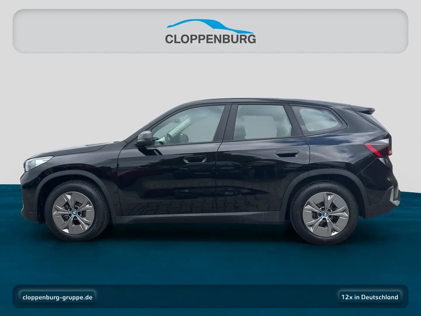 BMW iX1 xDrive30 StHz+StKlima+Navi+SHZ+KeyGO+HiFi+BT Schwarz - 2