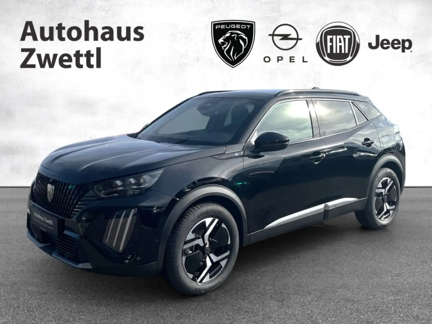 Peugeot 2008 GT Elektro 156 54 kWh Schwarz - 1