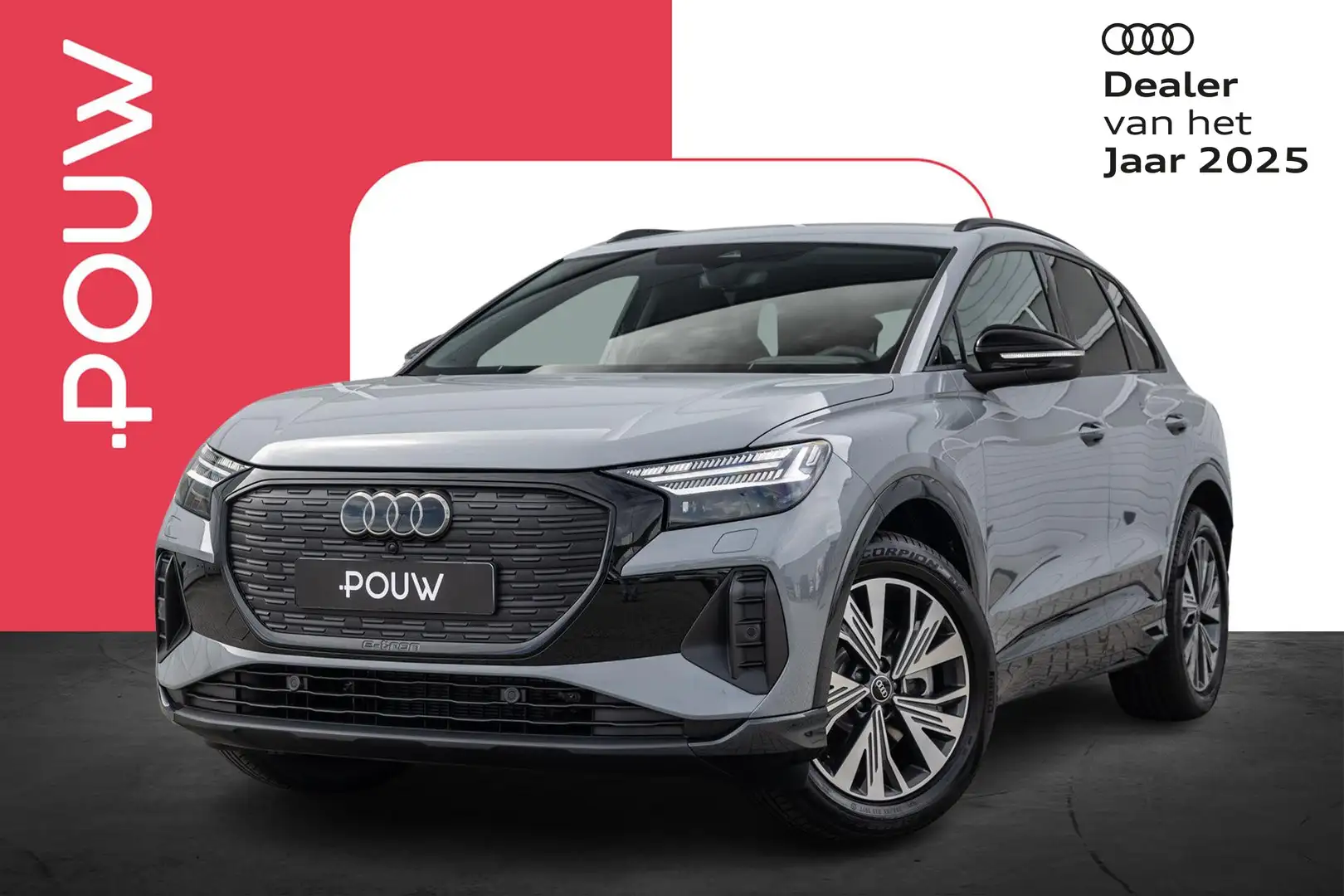 Audi Q4 e-tron 40 204pk Advanced edition 63 kWh | Adaptive cruise Grijs - 1
