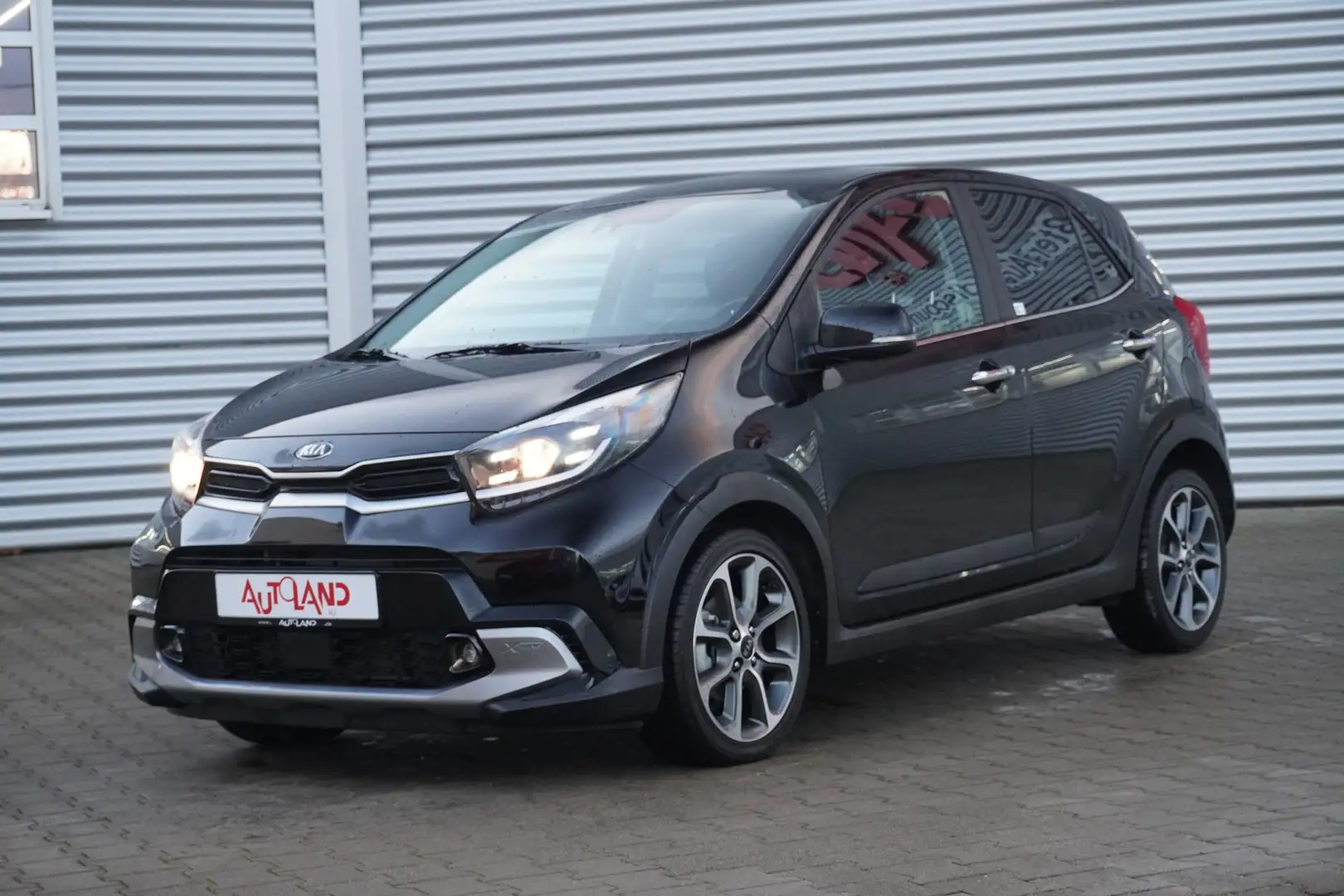 Kia Picanto 1.0 T-GDI X-Line Navi Kamera Teilleder Schwarz - 2