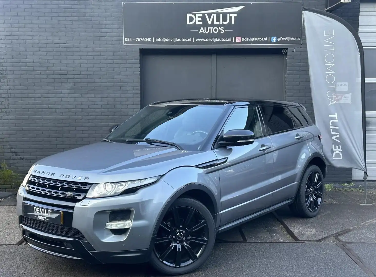 Land Rover Range Rover Evoque 2.0 Si 4WD 241PK | Automaat | Navi | Leer | Xenon Grau - 2