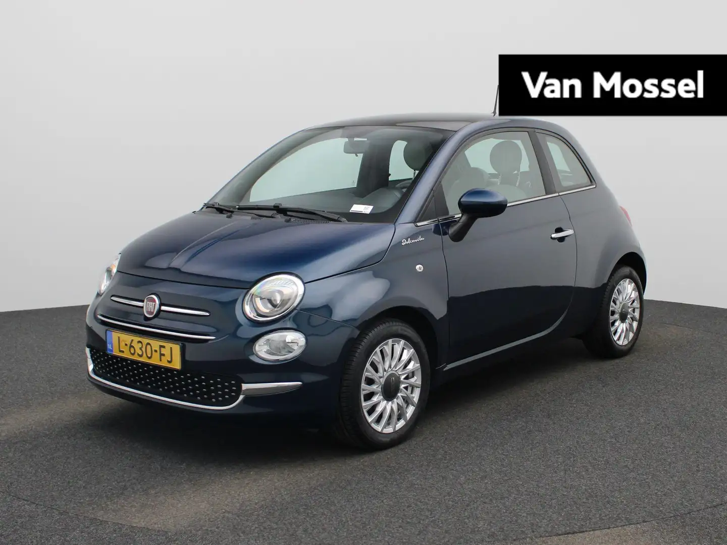 Fiat 500 1.0 Hybrid Dolcevita | Airconditioning | Panoramad Bleu - 1