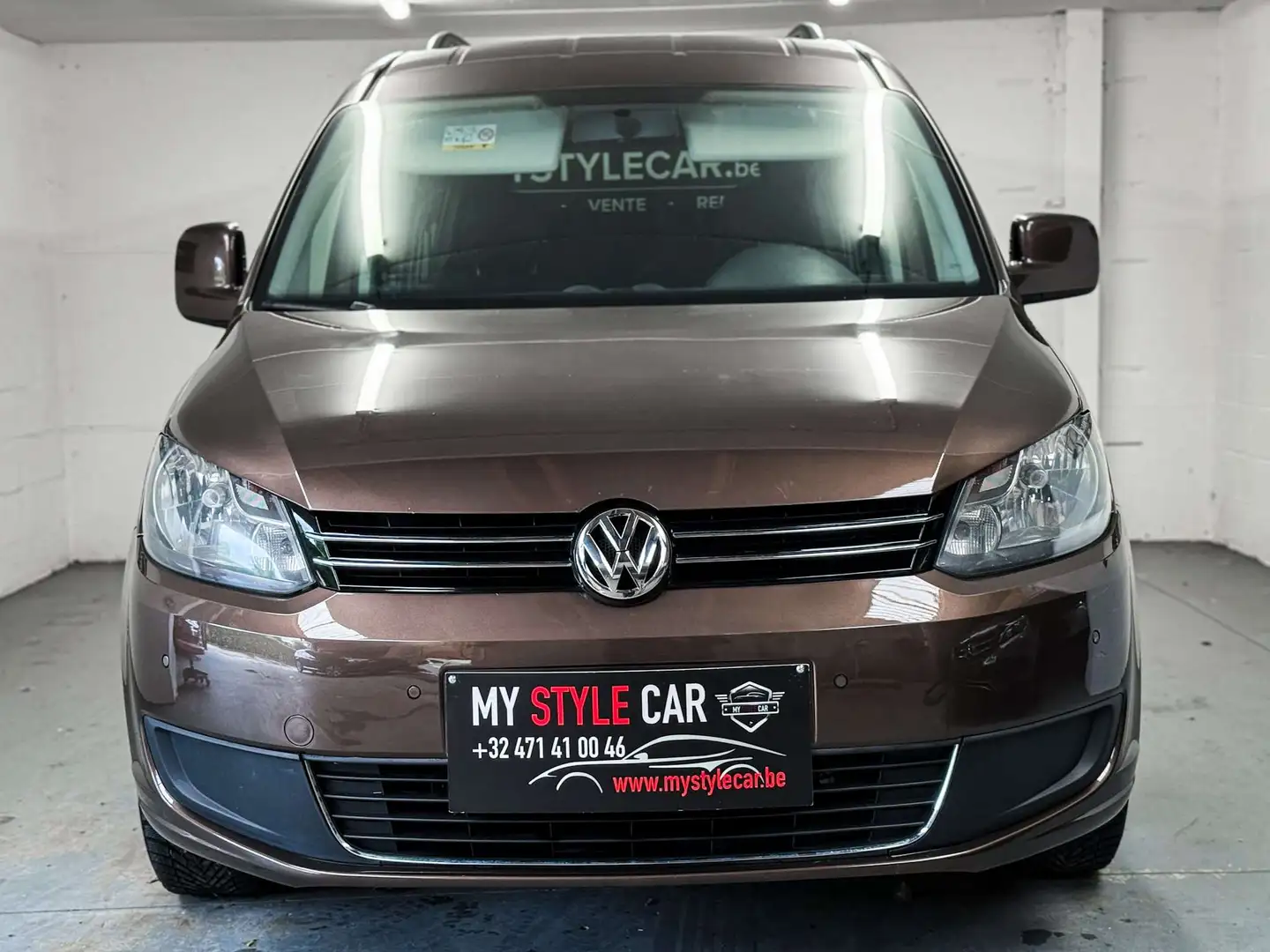 Volkswagen Caddy Caddy 1.6 TDi SCR 7 Places, Garantie 1an Brun - 2