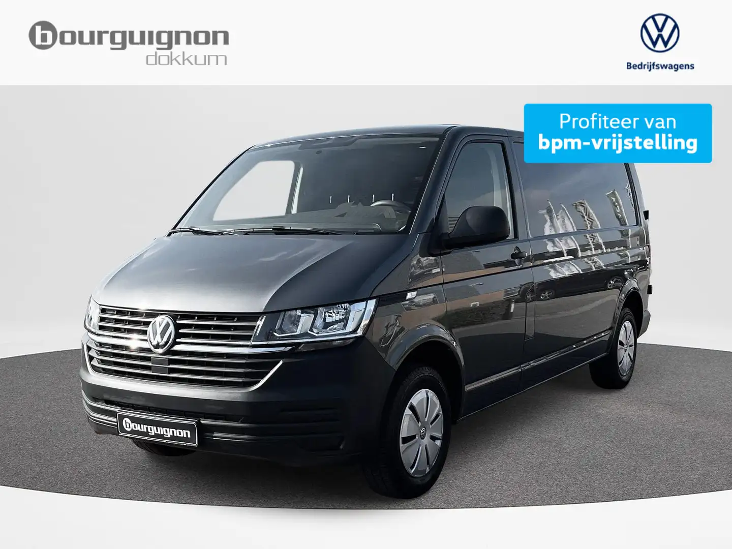 Volkswagen Transporter 2.0 TDI 150Pk L2H1 | Stoelverwarming | Airco | PDC Grijs - 1
