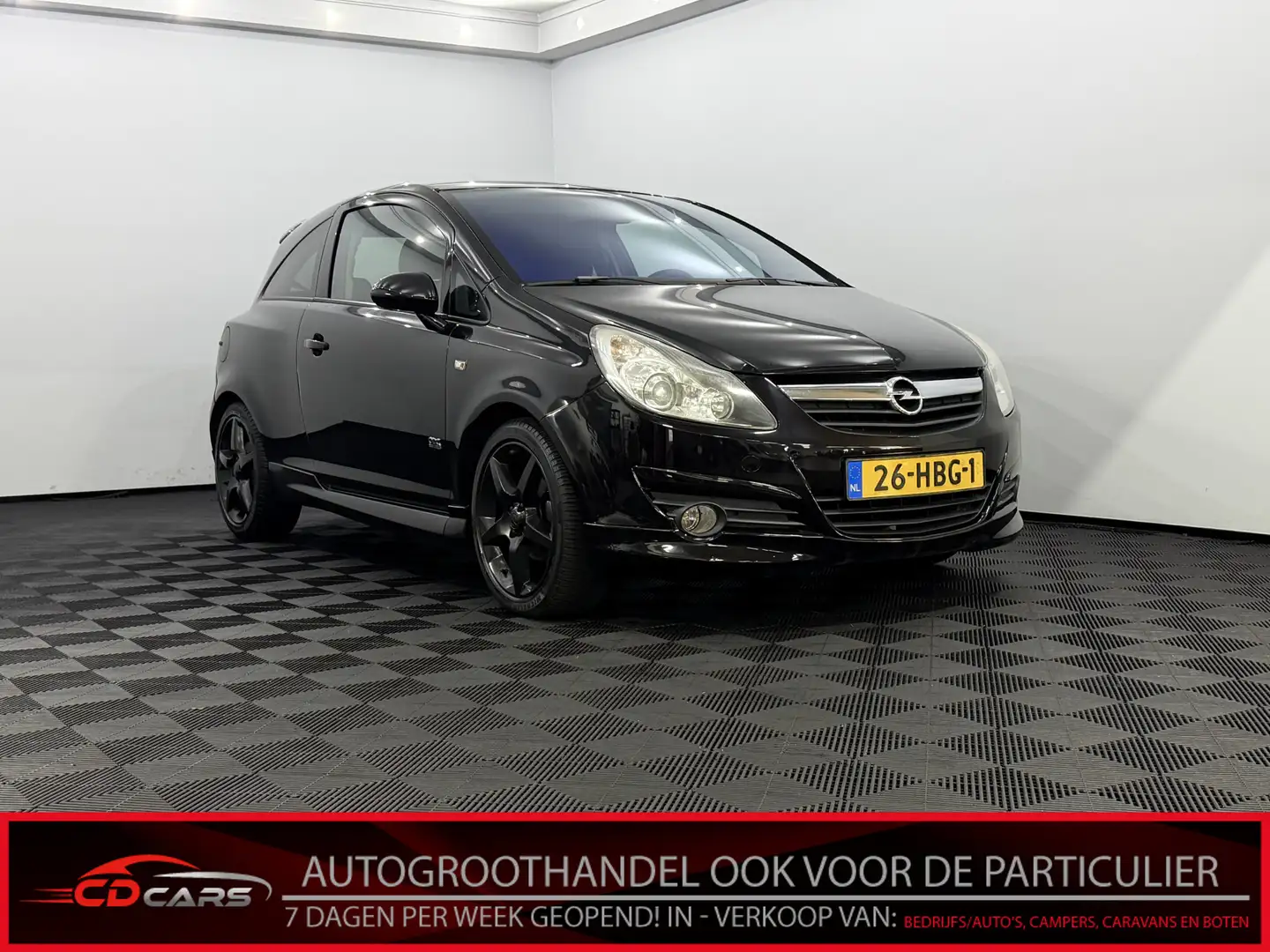 Opel Corsa 1.4-16V Sport VXR Clima, Camera, Bluetooth, Mistla Schwarz - 1