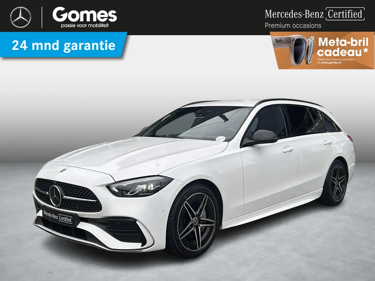 Mercedes-Benz C 200 Estate Launch Edition AMG Line | Stoelverwarming | Blanc - 1