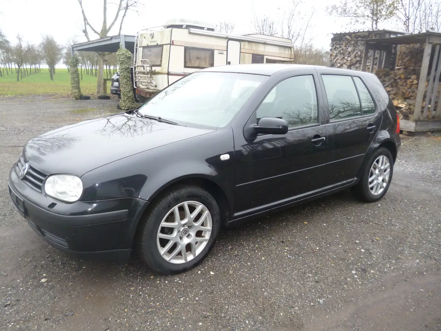 Volkswagen Golf Golf IV 1.6, Klima, 2. Hand, TÜV 04/2026 Noir - 2