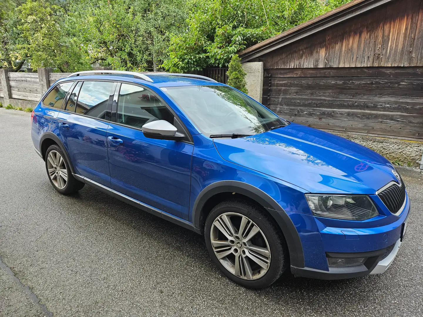 Skoda Octavia Octavia Combi 1,6 TDI Scout 4x4 Scout Blau - 2