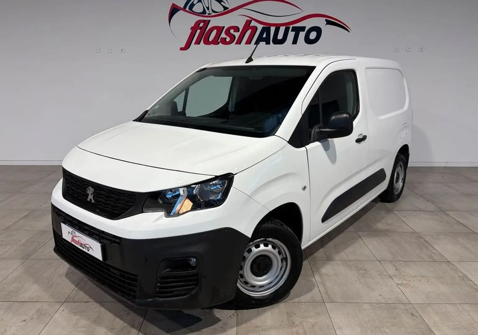 Peugeot Partner L1 1.5 BlueHDi 100cv-2019 Blanc - 1