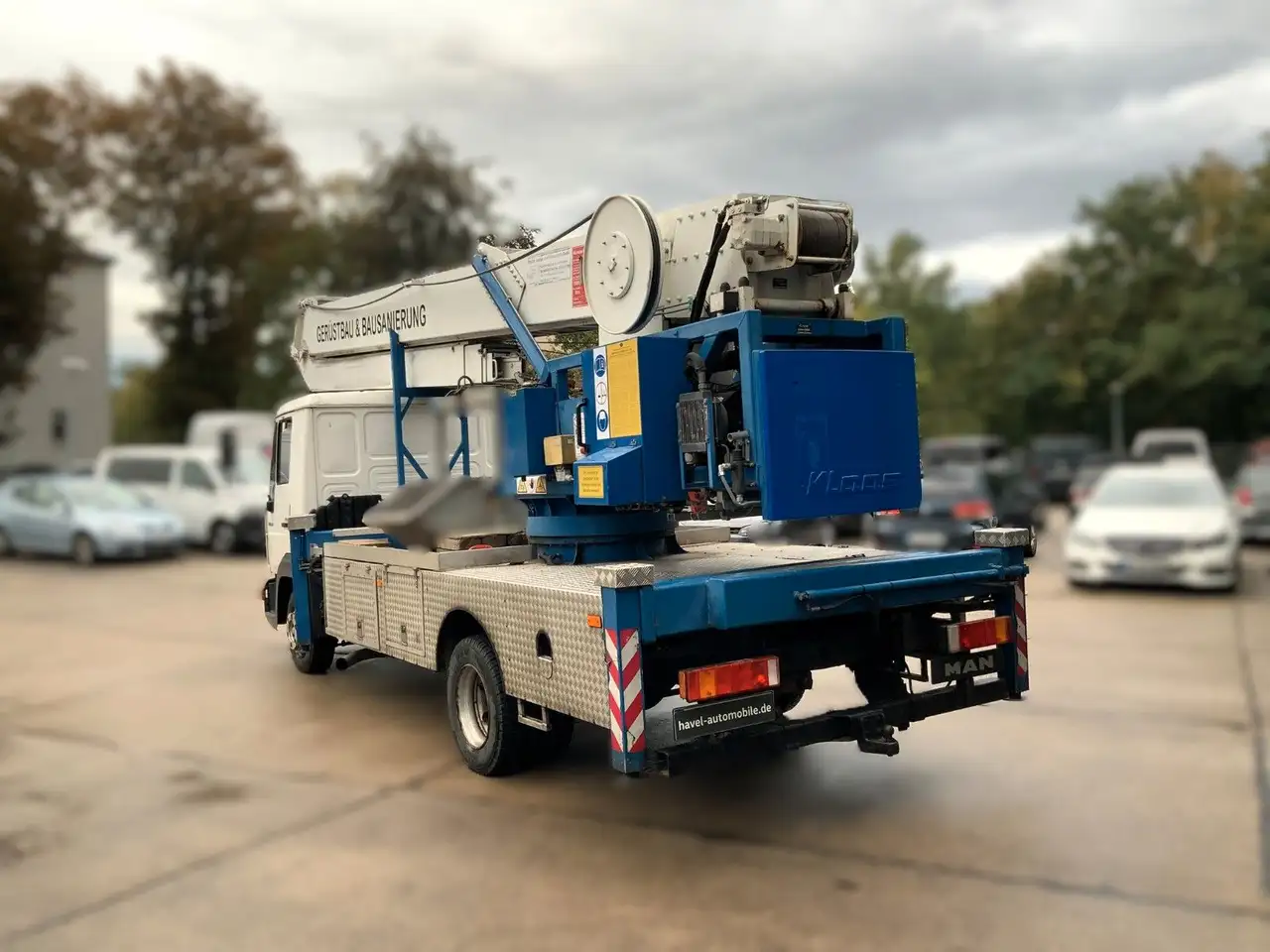 MAN 8.163 L2000 Klaas K28-34 Autokran Dachdeckerkran, foto 5