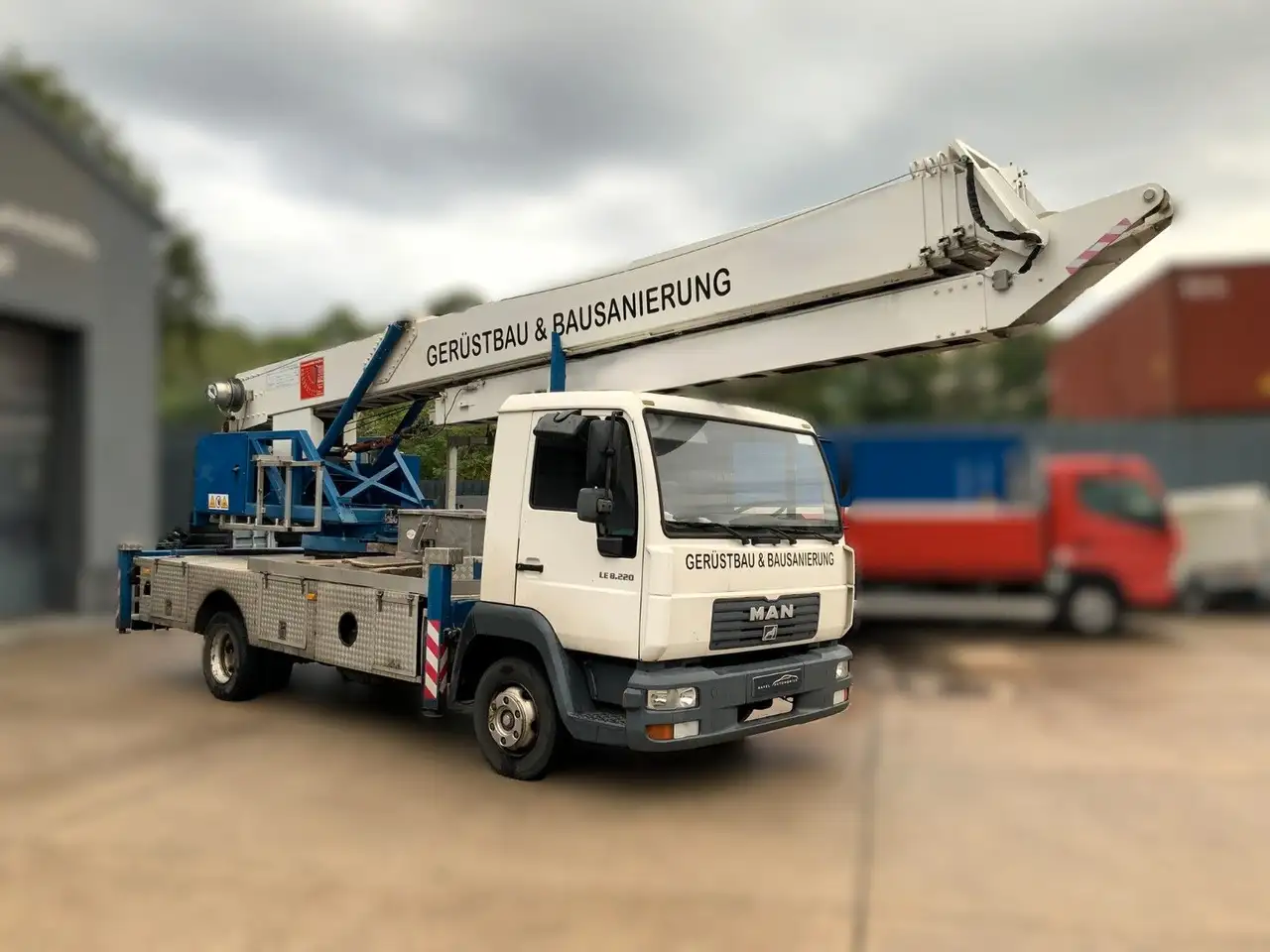 MAN 8.163 L2000 Klaas K28-34 Autokran Dachdeckerkran, foto 8