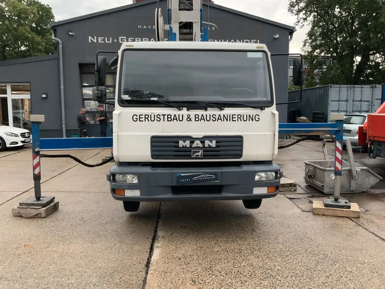 MAN 8.163 L2000 Klaas K28-34 Autokran Dachdeckerkran, foto 11