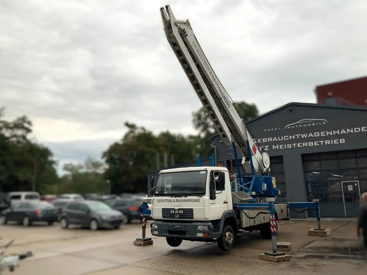 MAN 8.163 L2000 Klaas K28-34 Autokran Dachdeckerkran, foto 9